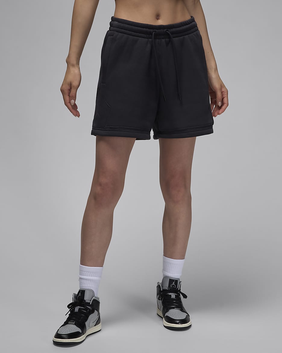 Womens fleece shorts nike on sale